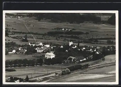 AK Scheifling /Steiermark, Teilansicht mit Kirche