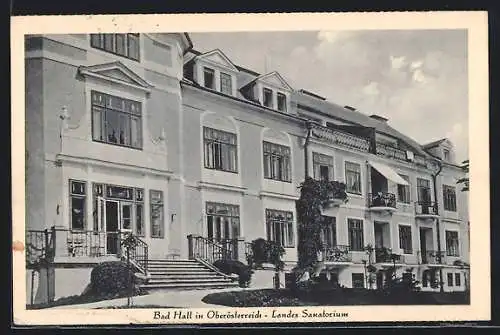 AK Bad Hall in Oberösterreich, Landes-Sanatorium