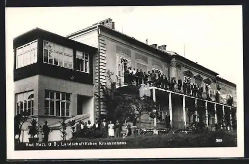 AK Bad Hall /O.-Ö., Landschaftliches Krankenhaus