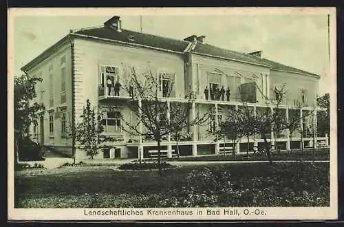 AK Bad Hall /O.-Oe., Landschaftliches Krankenhaus
