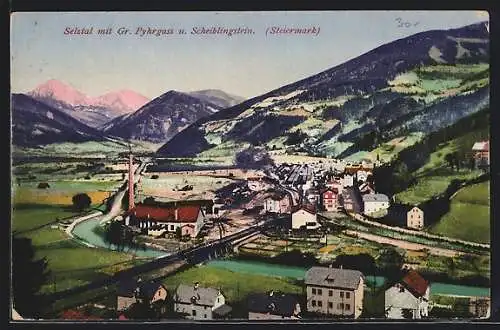 AK Selztal, Teilansicht mit Gr. Pyhrgass und Scheiblingstein