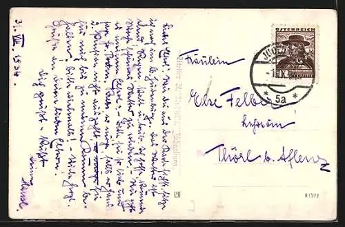 AK Judenburg, Teilansicht mit Kirche