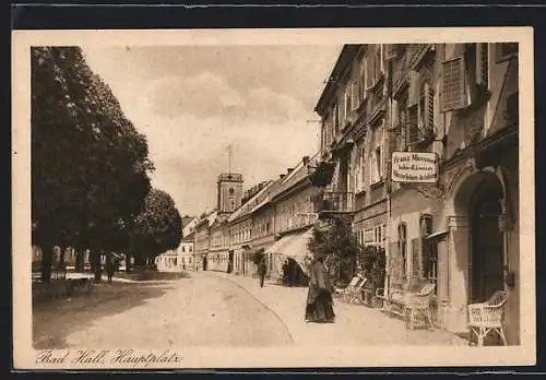 AK Bad Hall, Blick auf den Hauptplatz