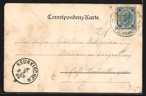 AK Wimpassing, Restaurant und Gasthaus, Strassenpartie