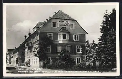 AK Bad Hall, Kurhaus der Hauptanstalt für Angestelltenversicherung, 2. Teil