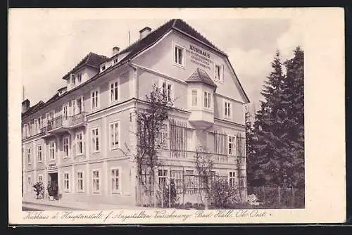 AK Bad Hall, Rathaus d. Hauptanstalt f. Angestellten-Versicherung