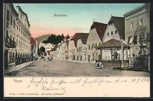 AK Weyer, Pavillon am Marktplatz