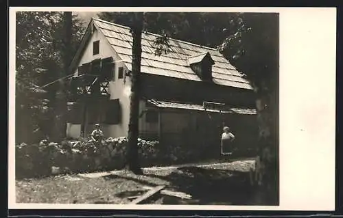 AK Hallstatt, Talunterkunft der Naturfreunde