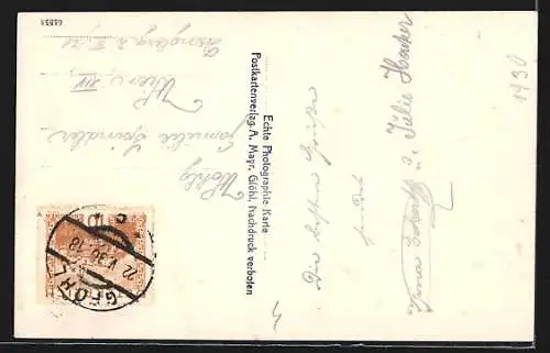 AK Gföhl, Gesamtansicht mit Kirche