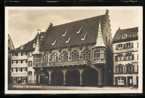 AK Freiburg i. Br., Kaufhaus