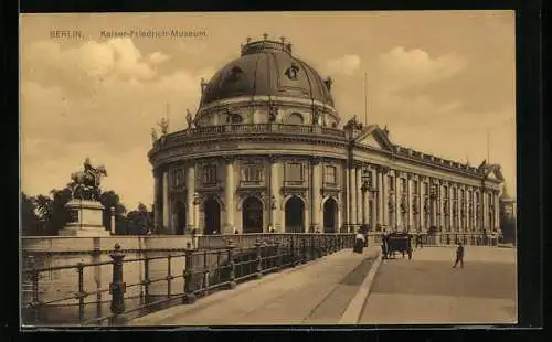 AK Berlin, Blick zum Kaiser-Friedrich-Museum