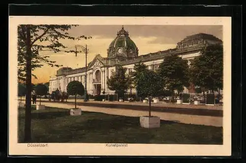 AK Düsseldorf, Blick auf den Kunstpalast