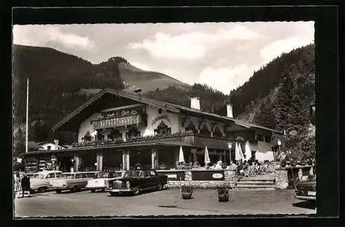 AK Schliersee, Postgasthof u. See-Café St. Bernhard