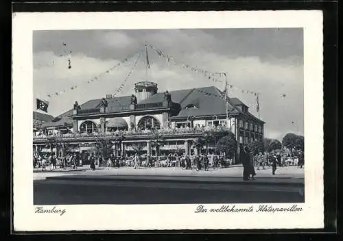 AK Hamburg-Neustadt, Cafe Alsterpavillon