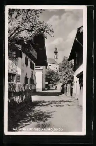 AK Ruhpolding, Partie am Kirchweg