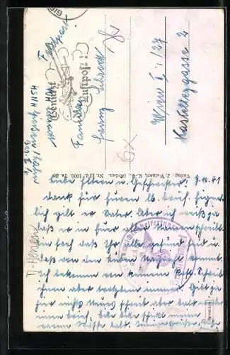 AK Giessen, Schiffenberg, Tor mit Innenhof