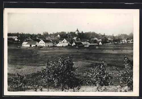 AK Schrems /N.-Oe., Ortsansicht aus der Ferne