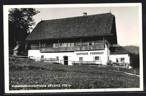 AK Aflenz, Partie am Gasthaus Pierergut