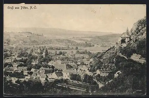 AK Pitten /N.-Oe., Panorama