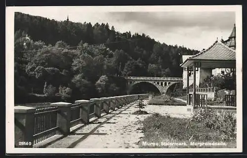 AK Murau /Steiermark, Murpromenade