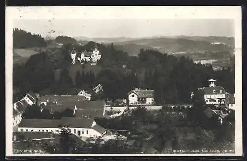 AK Ehrenhausen, Panorama mit Schloss