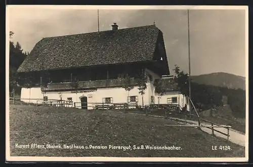 AK Aflenz, Gasthaus-Pension Pierergut S. u. B. Weissenbacher