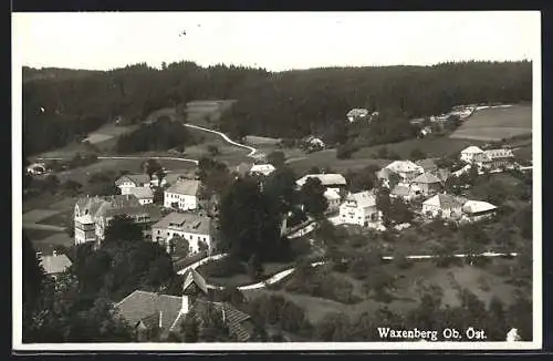 AK Waxenberg, Totalansicht aus der Vogelschau