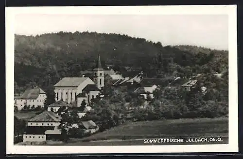 AK Julbach, Totalansicht mit Kirche