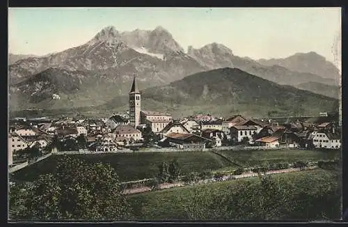 AK Saalfelden, Kirche im Stadtbild