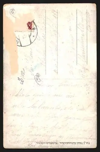 AK Gallneukirchen, Panorama, evangel. Kirche Bethanien, Hauptstrasse, a. der Gusen & Zoar