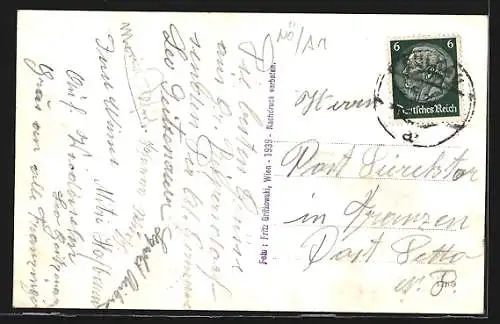 AK Neuhofen a / d. Ybbs, Teilansicht mit Kirche