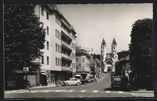 AK Amstetten, Bahnhofstrasse