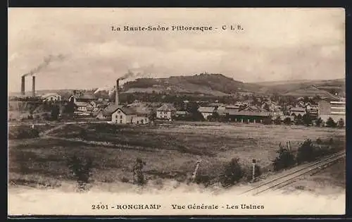 AK Ronchamp, Vue Générale, Les Usines