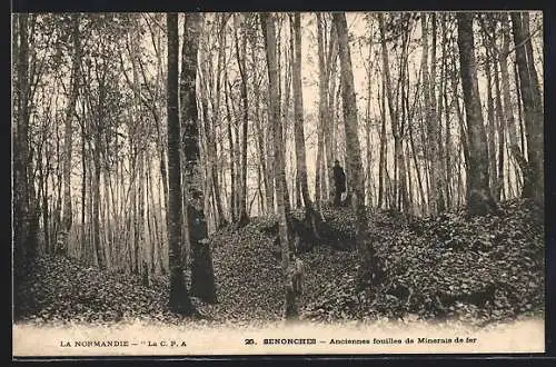 AK Senonches, Anciennes fouilles de Minerais de fer