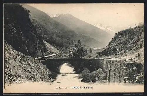AK Urdos, Le Pont