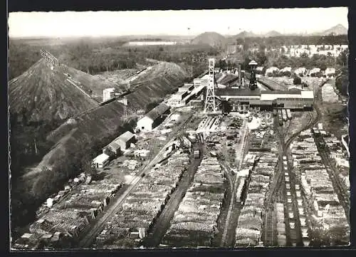 AK Thiers-la-Grange, Blick auf die Grube