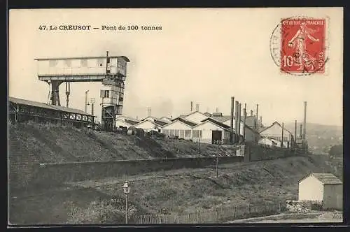 AK Le Creusot, Pont de 100 tonnes