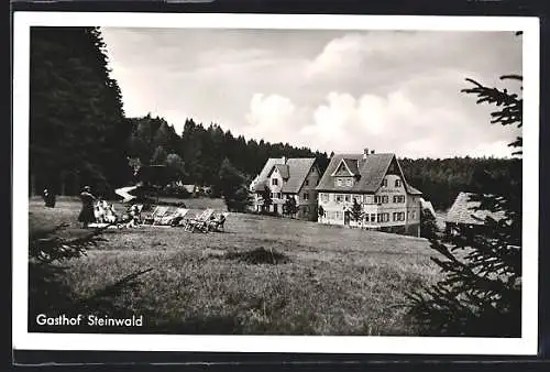 AK Freudenstadt i. Schwarzwald, Gasthof Steinwald