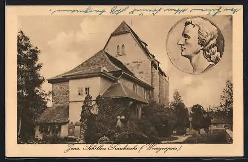 AK Jena, Schillers Traukirche, Wenigenjena