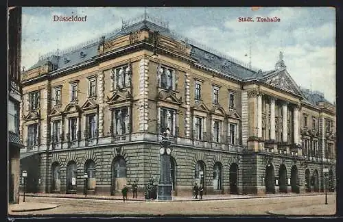 AK Düsseldorf, Städtische Tonhalle