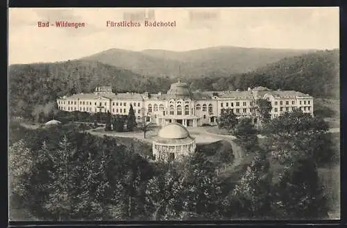 AK Bad Wildungen, Fürstliches Badehotel