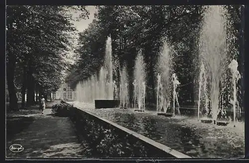 AK Dresden, Internationale Hygiene-Ausstellung 1930, Hundertbrunnenstrasse