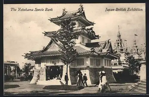 AK Japan-British Exhibition, The Yokohama Specie Bank