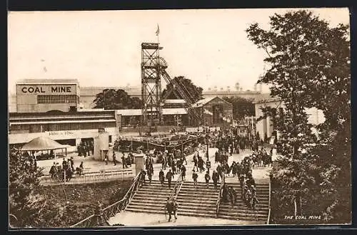 AK London, Empire Exhibition 1924, The Coal Mine