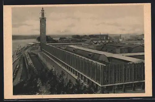 AK Köln a. Rh., Pressa-Ausstellungsgelände mit Turm
