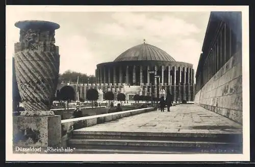 AK Düsseldorf, Grosse Ausstellung 1926, Rheinhalle