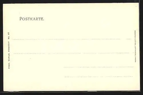 AK Düsseldorf, Gewerbe-und Industrie-Ausstellung 1902, Centauren-Gruppe vor dem Kunstpalast