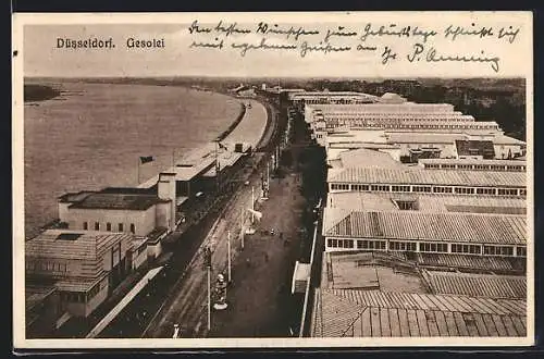 AK Düsseldorf, Grosse Ausstellung Gesolei 1926, Blick übers Ausstellungsgelände