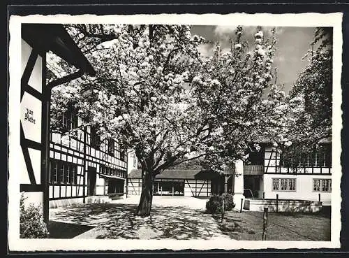 AK Zürich, Schweizerische Landesausstellung 1939, Partie aus dem Dörfli