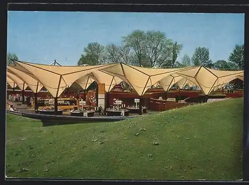 AK Lausanne, Exposition National Suisse 1964, Secteur des échanges